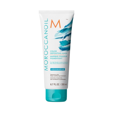Moroccanoil Color Depositing Mask Aquamarine 200ml (1)