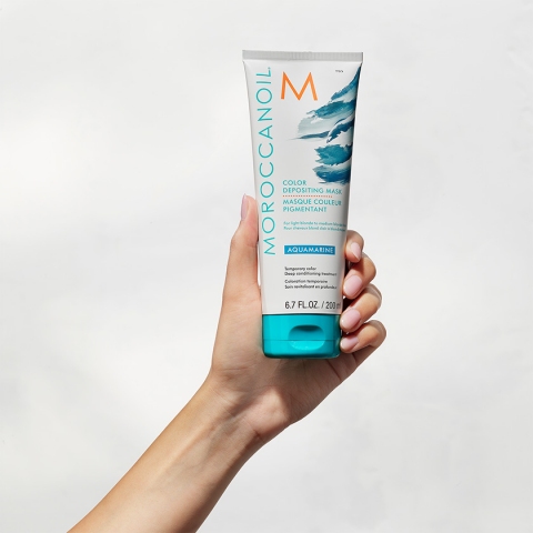 Moroccanoil  Aquamarine maska za negu i toniranje kose