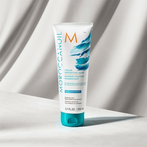 Moroccanoil Color Depositing Mask Aquamarine 200ml (7)