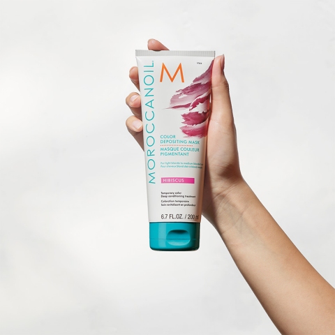 Moroccanoil Hibiscus maska za kosu sa pigmentima