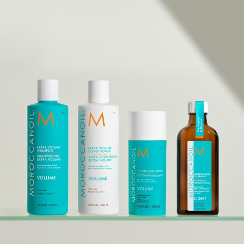 moroccanoil rutina za volumen kose