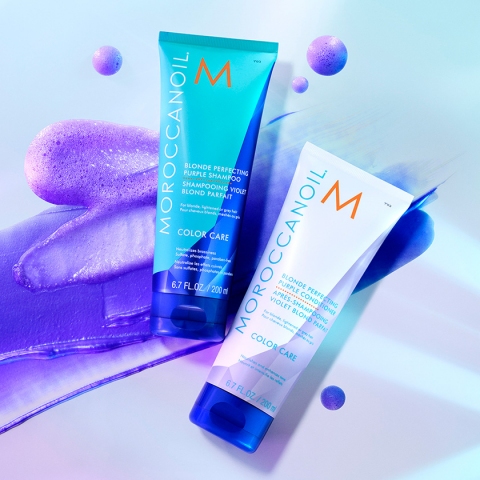 Moroccanoil ljubičasti šampon i kondicioner