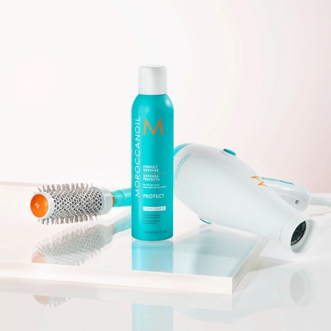 Moroccanoil suvi sprej za zaštitu od toplote tokom feniranja