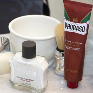 Proraso krema za brijanje za jaku bradu u tubi nourish150ml