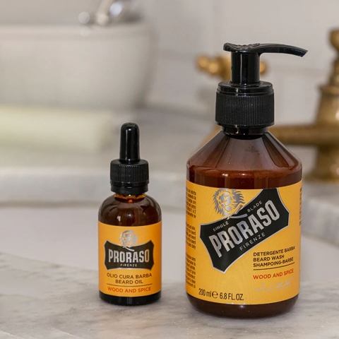 Proraso sampon za bradu drvene note