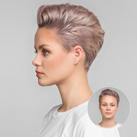 Hair Spray stron subrina professional pre i posle