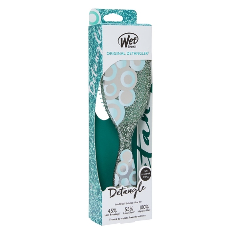 Original Detangler Groovy Disco Teal Wet Brush pakovanje