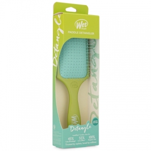Wet Brush cetka za rascesljavanje Paddle Detangler Feel Good Ombre green blue