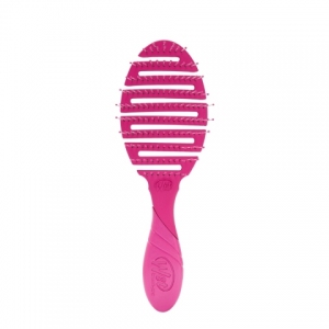 Wet brush cetka za susnje kose Oval PRO Flex Dry Neon Glow Pink 