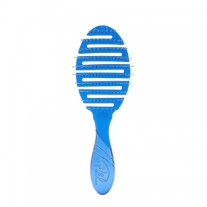 Wet brush Oval PRO Flex Dry Neon Glow Blue profesionalna cetka za kosu