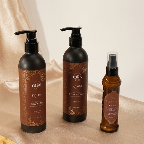 MKS eco kahm smoothing rutina za glatku kosu sa arganovim uljem 