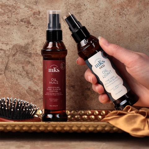 MKS eco oil ulje za negu kose original i light verzije