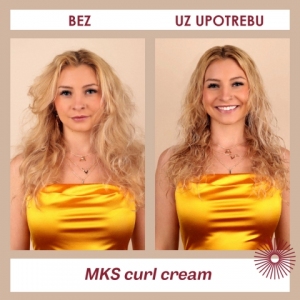 MKS eco Curl krema za definiciju kovrdža sa arganovim uljem MKS eco Curl krema za definiciju kovrdža sa arganovim uljem