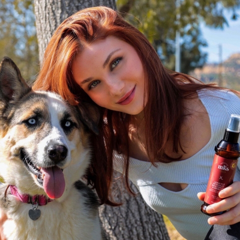MKS eco X Leave In sprej za raščešljavanje i negu kose cruelty free